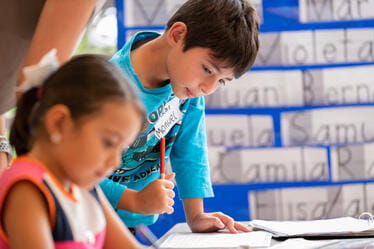 Academic Excellence | Colegio Menor Quito - Visual Time Line Tabs